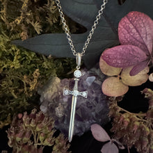 Load image into Gallery viewer, The Sword Necklace - Silver