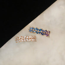 Load image into Gallery viewer, The Constellation Ring- Ombre Blues