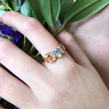 Load image into Gallery viewer, The Witch Moon Ring- Opal