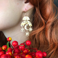 Load image into Gallery viewer, Shimmery Stars Earrings