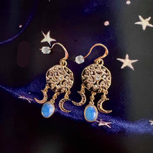 Load image into Gallery viewer, The Morgana Moon Earrings