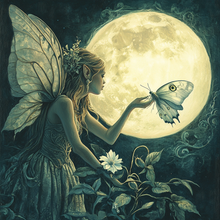 Load image into Gallery viewer, The Moon Moth Necklace