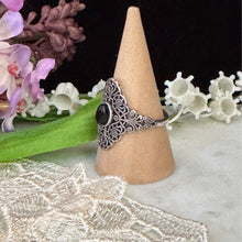 Load image into Gallery viewer, Obsidian Lace Ring