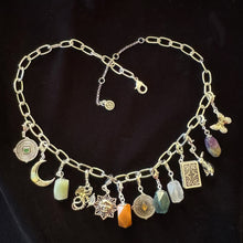Cargar imagen en el visor de la galería, The Altar Charm Collection - Necklace- Gold + Silver