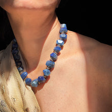 Load image into Gallery viewer, Temple Necklace - Lapis Lazuli