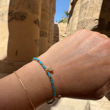 이미지를 갤러리 뷰어에 로드 , The Temple of Philae Turquoise Bracelet