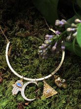 Load image into Gallery viewer, The All Seeing Eye Pyramid Charm