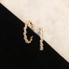 Load image into Gallery viewer, Constellation Hoop Earrings - white