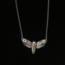 이미지를 갤러리 뷰어에 로드 , Sterling Silver Death Moth Necklace
