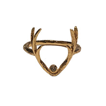 Load image into Gallery viewer, Diana's Stag Ring - Gold