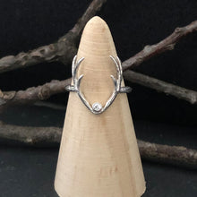 Load image into Gallery viewer, Diana's Stag Ring - Silver