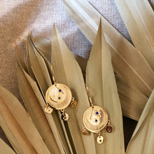 Load image into Gallery viewer, Goddess Earrings- Gold