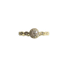 Load image into Gallery viewer, Full Moon Stacking Ring- Gold