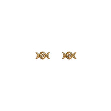 Charger l'image dans la galerie, Hecate Moon Phase Stud Earrings
