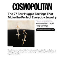 Load image into Gallery viewer, Sword Hoop Earrings