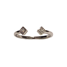 Load image into Gallery viewer, Twin Flame Stacking Ring - Sterling Silver
