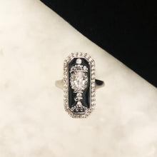 이미지를 갤러리 뷰어에 로드 , Victorian Mourning Ring