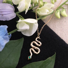 Load image into Gallery viewer, Celestial Snake Necklace