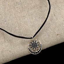 Load image into Gallery viewer, Dark Star Choker Necklace