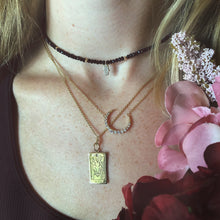 Cargar imagen en el visor de la galería, The Devil Tarot Charm on a chain