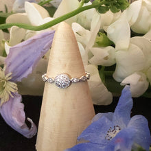 Load image into Gallery viewer, Full Moon Stacking Ring - Silver