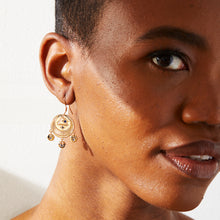 Load image into Gallery viewer, Goddess Earrings- Gold