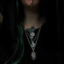 Load image into Gallery viewer, Pentagram Charm on a chain