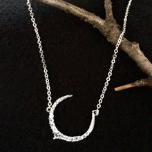 Load image into Gallery viewer, Crescent Moon Necklace