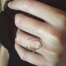 Load image into Gallery viewer, Diana's Stag Ring - Silver