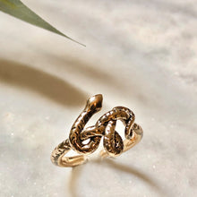 Load image into Gallery viewer, Medusa Snake Ring