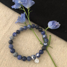 Charger l'image dans la galerie, Bracelet extensible Sodalite