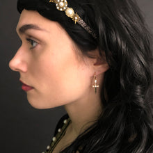 Load image into Gallery viewer, Sword Hoop Earrings