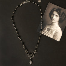 Load image into Gallery viewer, Victorian Mourning Necklace