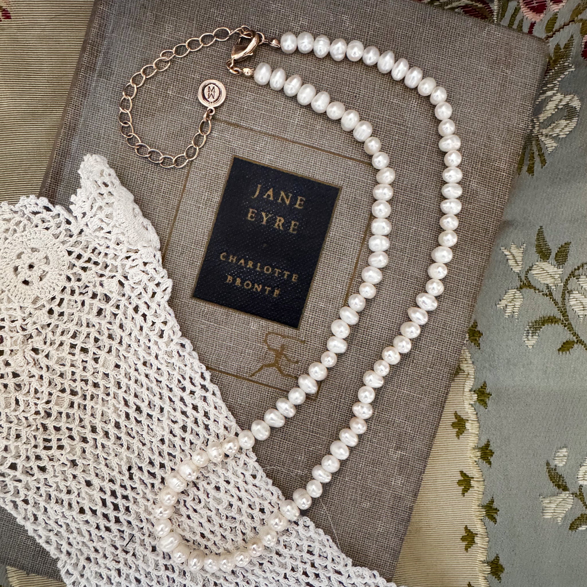 The Aphrodite Pearl Necklace – Mementomoridesignsnyc