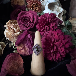 Obsidian Lace Ring