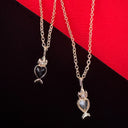 The Flaming Heart Necklace