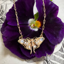 The Moon Moth Necklace