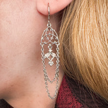 Load image into Gallery viewer, Gothic Chain Earrings
