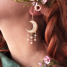 Load image into Gallery viewer, The Hare Moon Earrings
