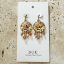 Medusa Coin Earrings