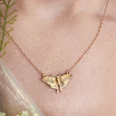 The Moon Moth Necklace