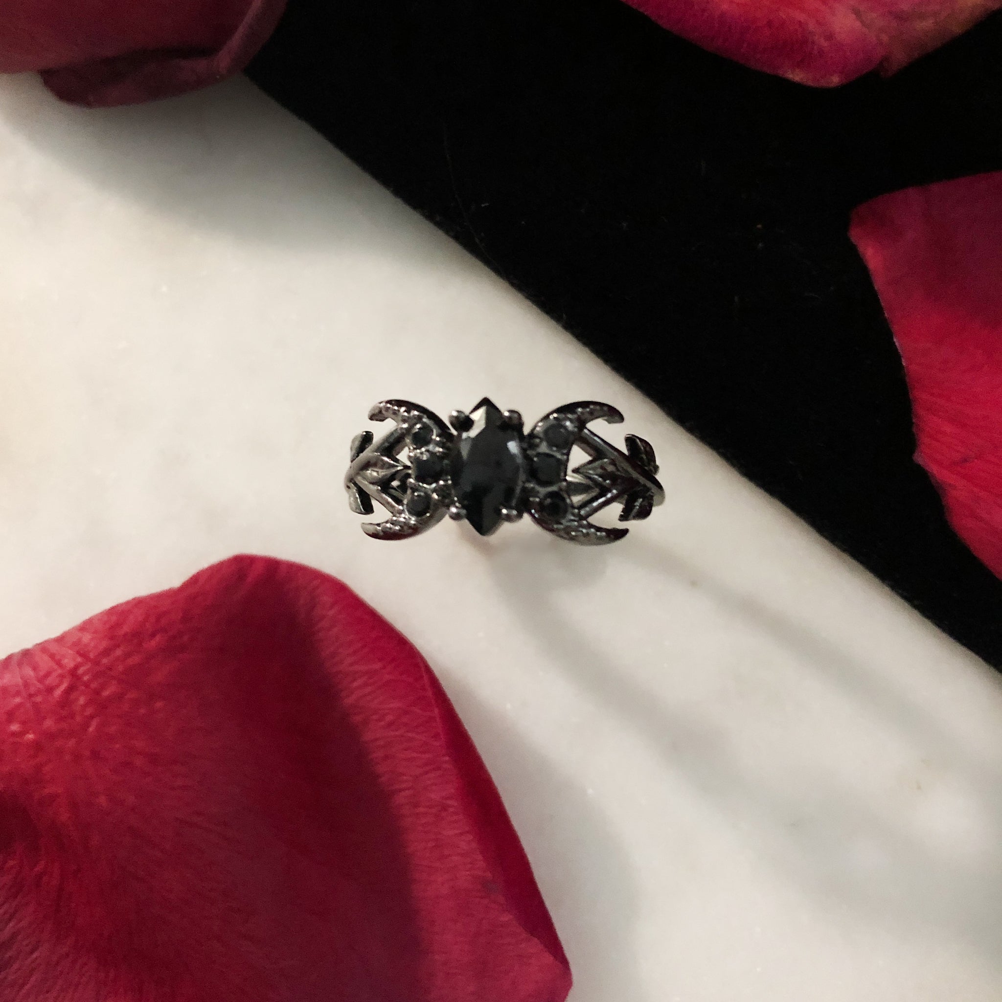 The Vampire Moon Ring – Mementomoridesignsnyc