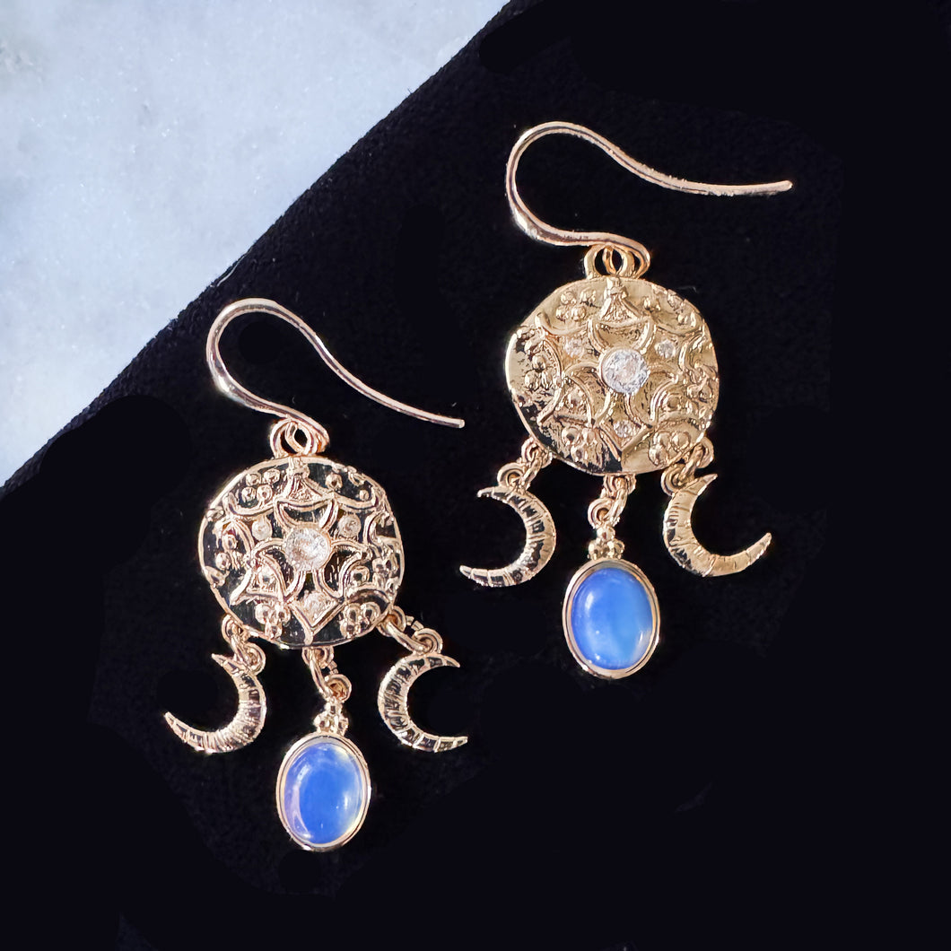 The Morgana Moon Earrings