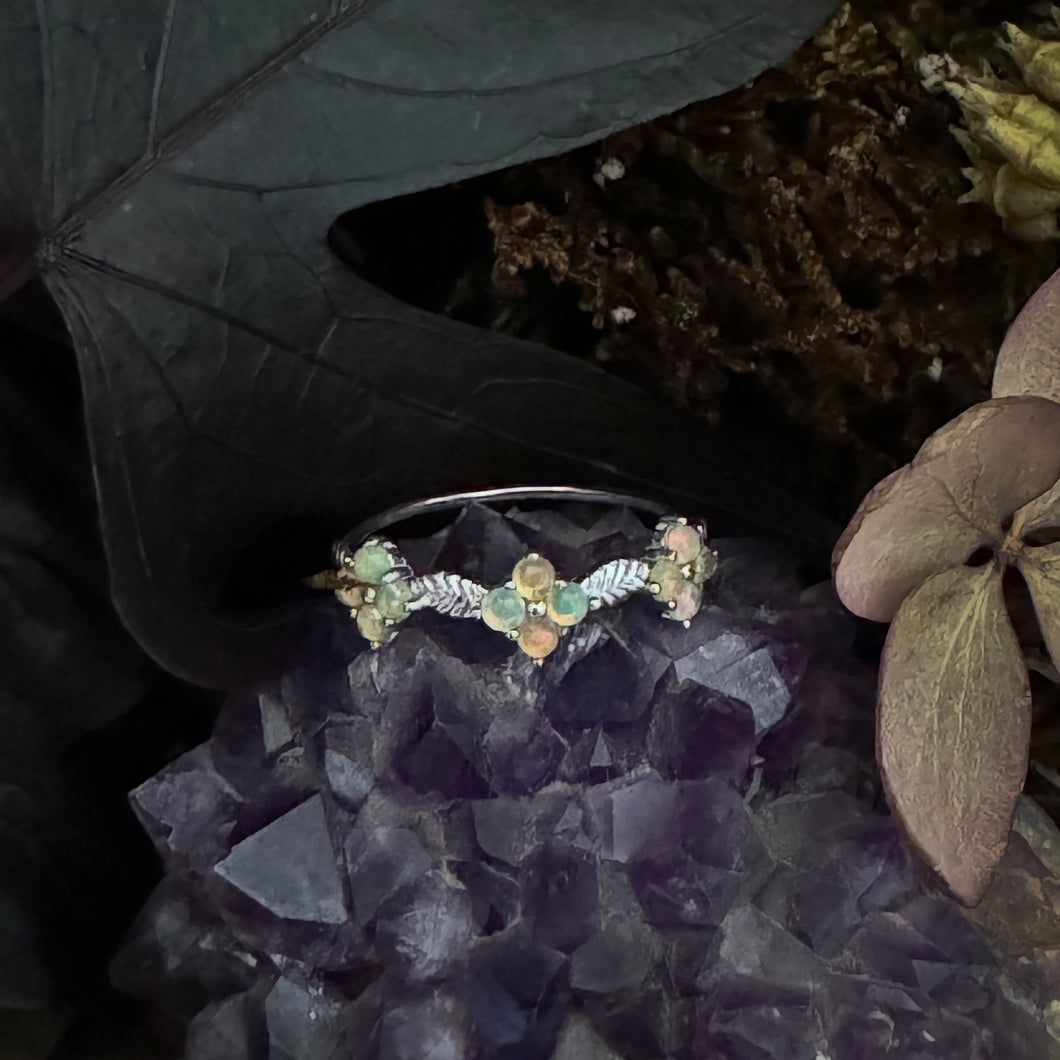 Fairy Opal Ring - Silver