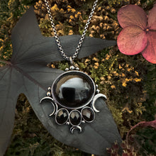 Load image into Gallery viewer, The Priestess Necklace - Obsidian
