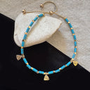 The Temple of Philae Turquoise Bracelet