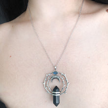 Load image into Gallery viewer, Thorn Obsidian Necklace
