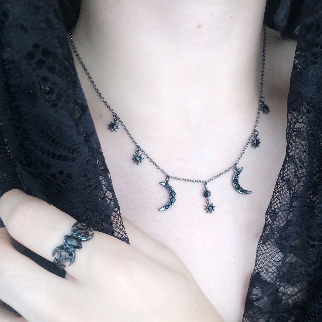 The Vampire Moon Necklace