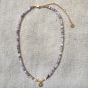 The Beaded Compass Charm Necklace