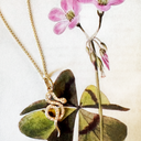 Snake Charmer Necklace in Gold
